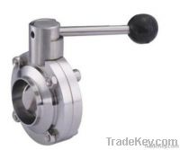 Stainless Steel Welded Ending Butterfly Valve With Multi-Position Plas