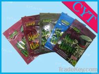 black zipper aluminum foil bags From China