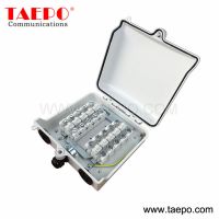 Free Sample Outdoor 10 pairs distribution point dp box for STB module from China Factory TAEPO