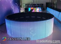 curved led display