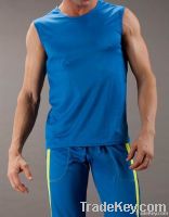 Wangjiang Mens Casual Breathable Tank Top Polyester Singlet Vest