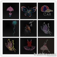 hot fix motif  DMC rhinestones