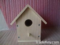 wooden bird house