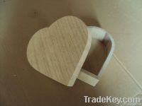 heart shape wooden gift box