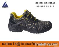 2013 new design spider PU outsole safety shoes for men