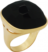 Gold Plated Ring with natural stone