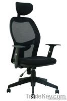 Office Chair with rolling and mesh material