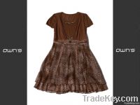 2012 Fashion Short Sleeve Dress