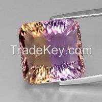 Loose natural ametrine gemstones