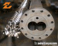 extruder parallel twin screw and barrel for PP/PS/PVC/ABS