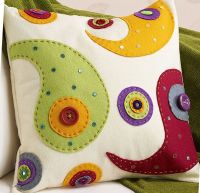 Applique Cushion Cover