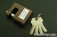 rectangle padlock, steel padlock, plastic painted padlock,