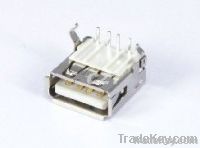 USB A type female DIP 90ÃÂ°