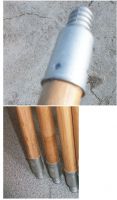 metal threaded tip broom handle From China