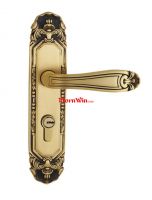 Door Handle Antique decorative Brass pull handle for commercial doors From China