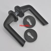Aluminum Alloy Casement Door Lever Handles, Swinging Door Handles From China