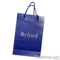 simple paper shopping , promotional bag in kraft , white cardboard