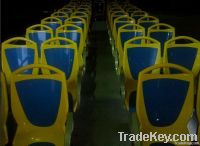 Plastic city bus seat, passenger bus seat