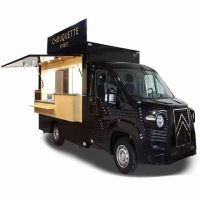 2024 American Popular Street Outdoor Fast Food Carts Crepe Truck Snack Mobile High Quality New Bakery Corn Wheat BBQ Used