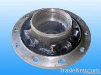 semitrailer and truck wheel hub