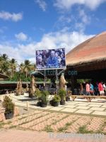 P12 outdoor full color DIP led display for advertising