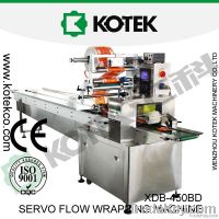 Pillow Type Bag Servo Horizontal Flow Pack Wrapper Machine