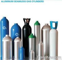 Aluminum oxygen gas cylinder 0.30L , 0.75L, 1L, 3L, 4L, 7L, 8L, 10L, 12L