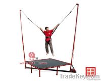 electric single bungee trampoline