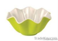 100% 100 Melamine Petal Bowl