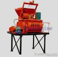 horizontal concrete mixer