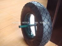 Penumatic rubber wheel, wheel barrow wheel 400-8