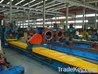 Mine sieve mesh winding welding machine