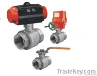 two pieces ball valve