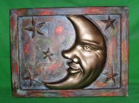 STAR MOON FACE WALL DECOR