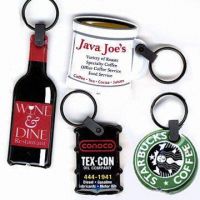 PVC LED keychain torch