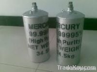 Liquid Silver Mercury 99.999%