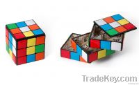 Patent Color PU Leather Mini Jewelry Box