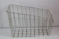 Metal Basket - Industrial Storage - Office - Kitchen - COTTAGE CHIC -