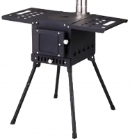 Stainless Steel Lightweight Assembled Wood Burning Stove Outdoor Tent Stove Suitable for Camping Barbecue Stove sets Portable Cooking Stove for Outdoor Camping  Hiking for Tent Heating  Home Portable Wood Burning Stove High Efficiency Stainless Steel Stov