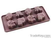 Silicone chocolate mould