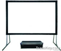 Quick fast fold projection screen/fast foldable screen/easy fold scree
