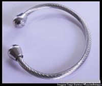 Wholesale Cuff Stainless Steel Magnetic Bracelet