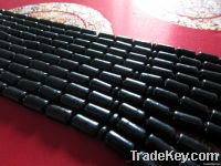 Black Coral Rosary Column Beads