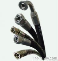 SAE 100R2AT 2SN EN/DIN rubber hose fuel pipe supplier