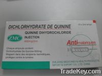 quinine dihydrochloride injection, 600mg/2ml