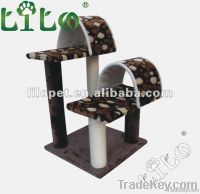 Two perches cat tower scratching posts 177