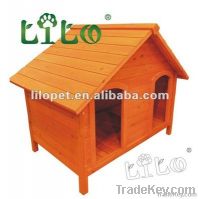 Healthy comfortable wooden dog house design