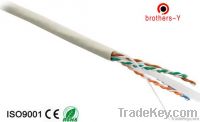 23AWG CAT6 CCA UTP Lan Cable