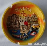 tourist souvenir ceramic ashtray