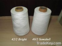 100% polyester spun yarn for sewing thread